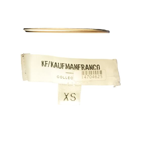 KF KaufmanFranco Collection Oversized Navy Knit Cardigan Sweater Wool Blend XS - Picture 9 of 11